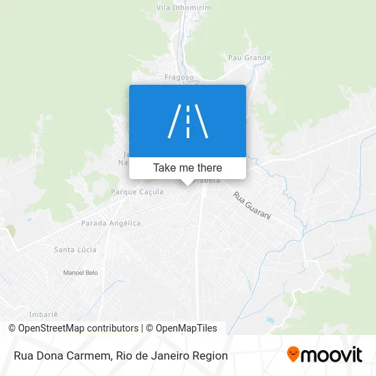 Rua Dona Carmem map