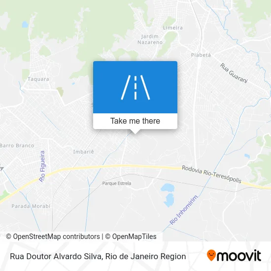 Rua Doutor Alvardo Silva map