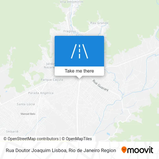 Rua Doutor Joaquim Lisboa map