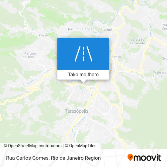 Rua Carlos Gomes map