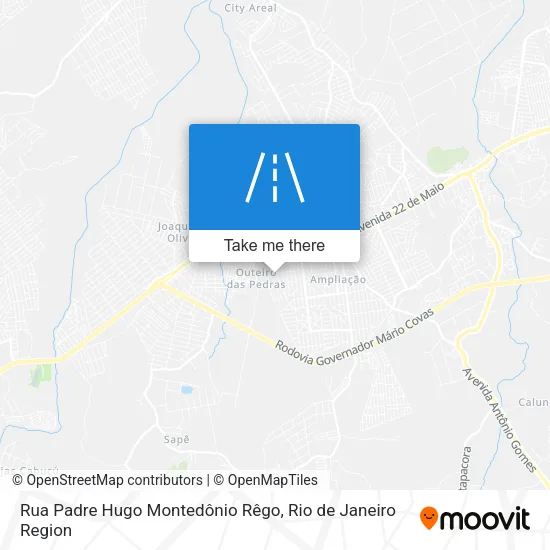 Rua Padre Hugo Montedônio Rêgo map