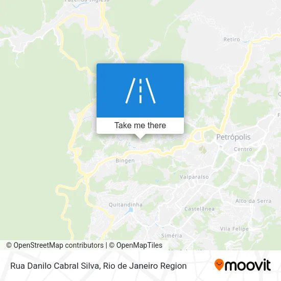 Rua Danilo Cabral Silva map