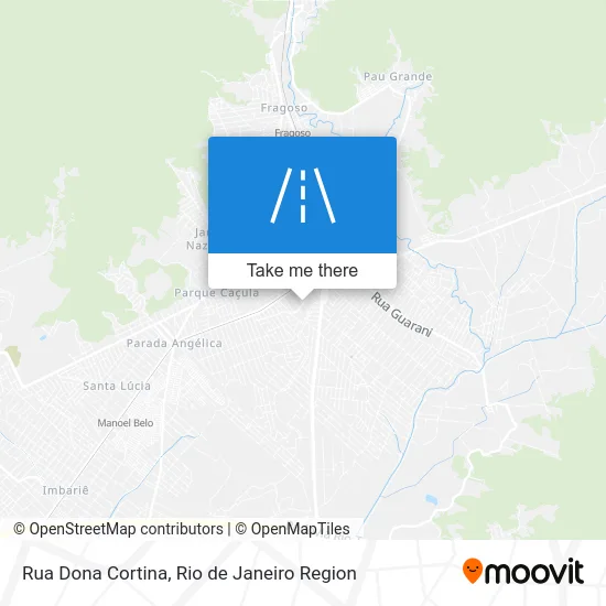 Rua Dona Cortina map