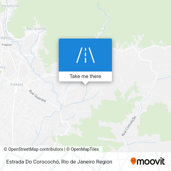 Estrada Do Corocochó map