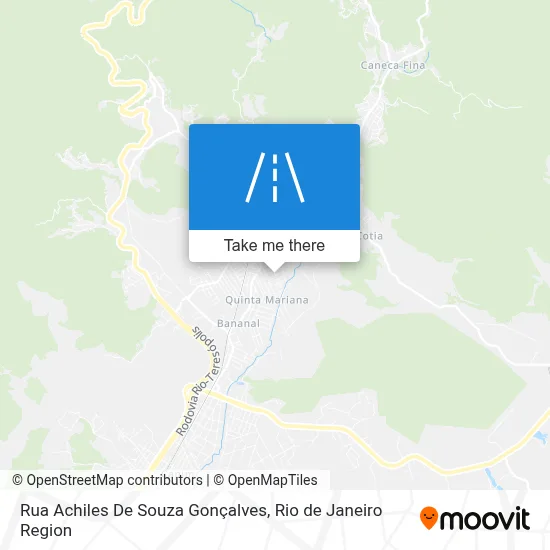 Rua Achiles De Souza Gonçalves map