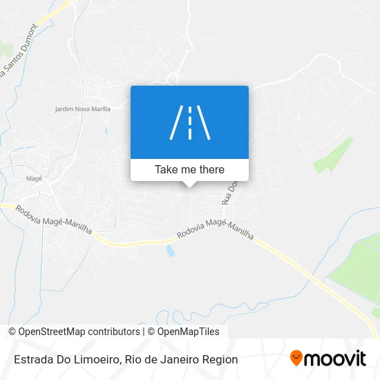 Estrada Do Limoeiro map