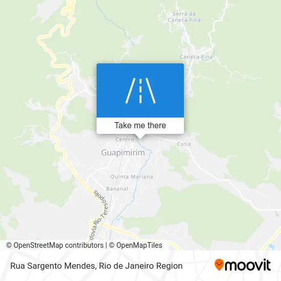 Rua Sargento Mendes map