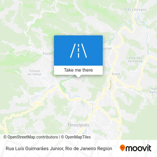 Rua Luís Guimarães Junior map