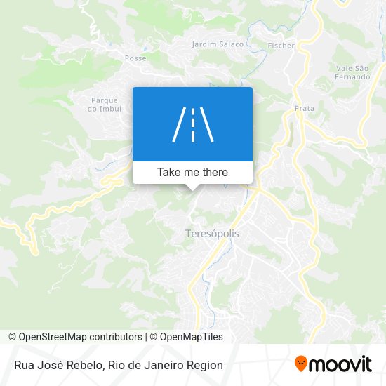 Rua José Rebelo map
