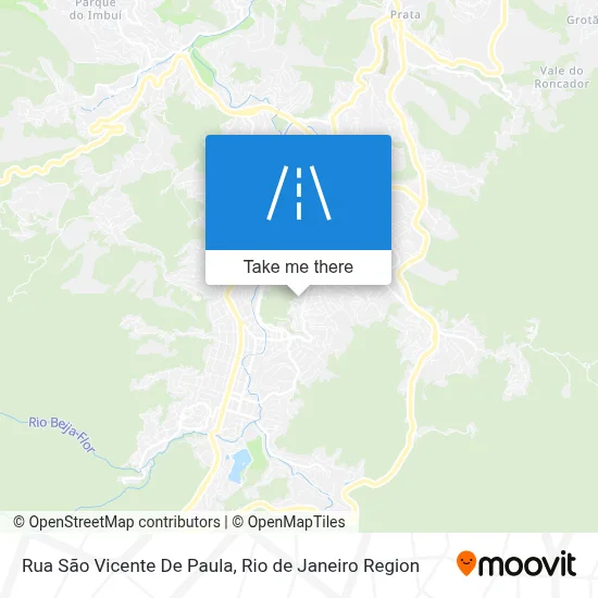 Rua São Vicente De Paula map