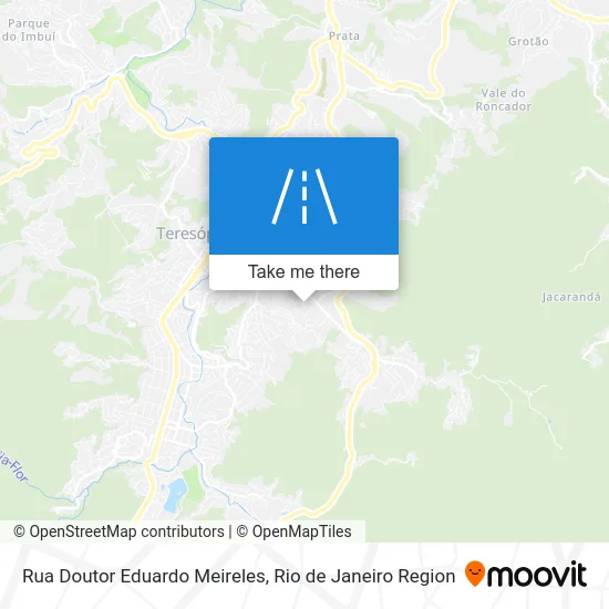Rua Doutor Eduardo Meireles map
