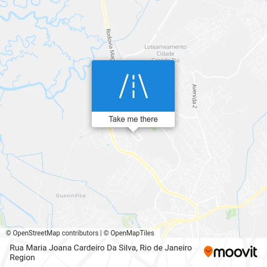 Rua Maria Joana Cardeiro Da Silva map