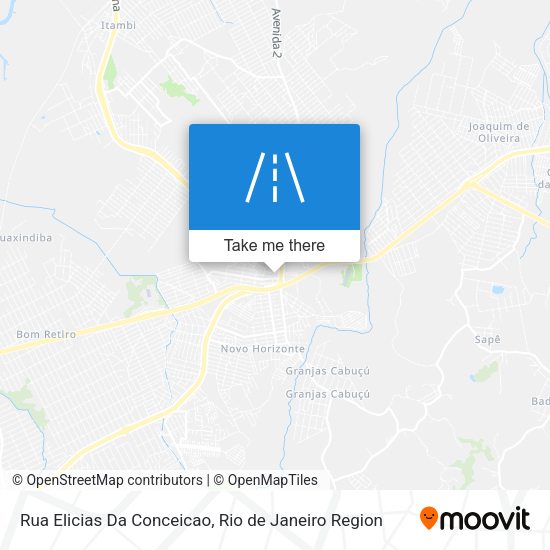 Rua Elicias Da Conceicao map