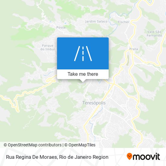 Mapa Rua Regina De Moraes