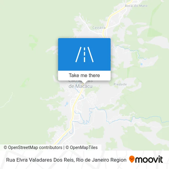 Rua Elvra Valadares Dos Reis map