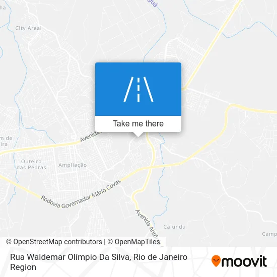 Rua Waldemar Olímpio Da Silva map