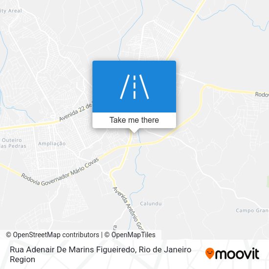 Rua Adenair De Marins Figueiredo map