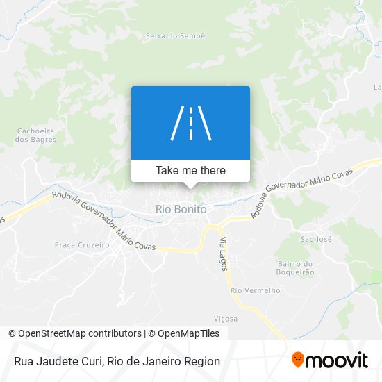 Rua Jaudete Curi map