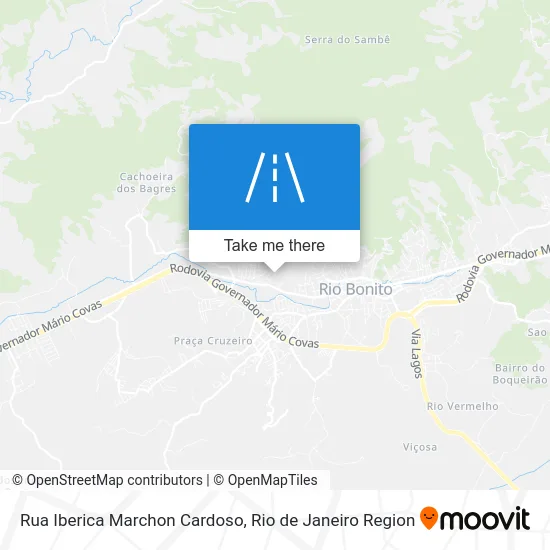 Rua Iberica Marchon Cardoso map