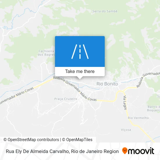 Rua Ely De Almeida Carvalho map