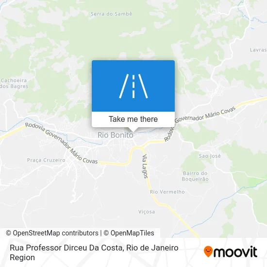 Rua Professor Dirceu Da Costa map