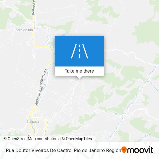 Rua Doutor Viveiros De Castro map