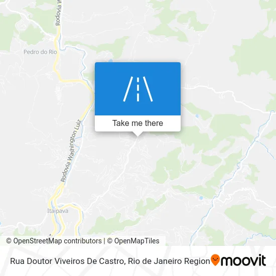 Rua Doutor Viveiros De Castro map