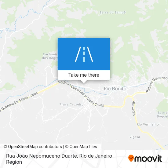 Rua João Nepomuceno Duarte map