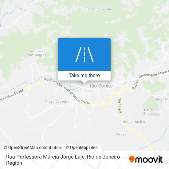 Rua Professora Márcia Jorge Laje map