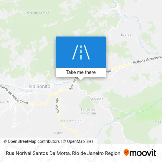 Rua Norival Santos Da Motta map