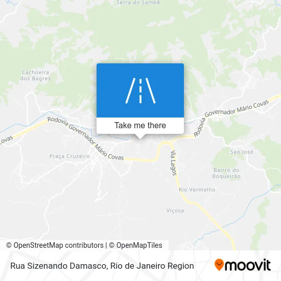 Rua Sizenando Damasco map