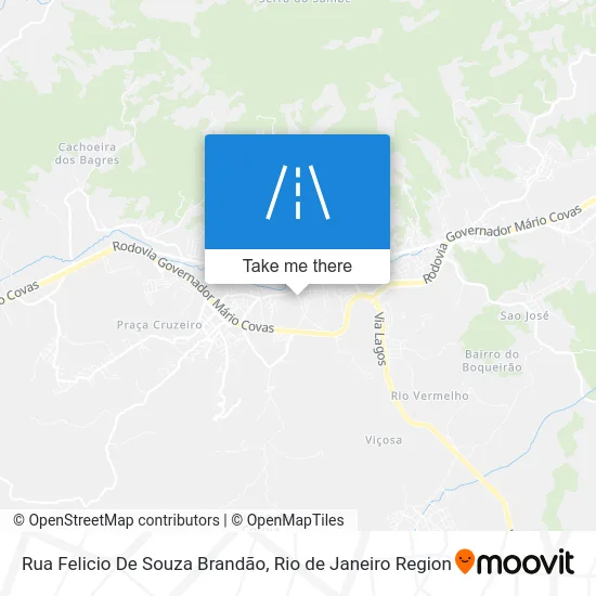 Rua Felicio De Souza Brandão map