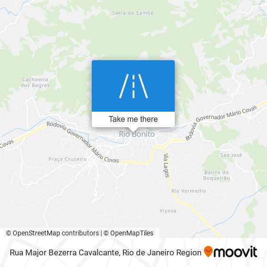 Rua Major Bezerra Cavalcante map