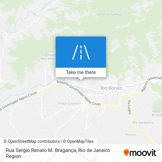 Rua Sergio Renato M. Bragança map