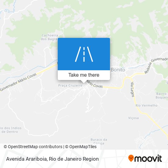 Mapa Avenida Arariboia