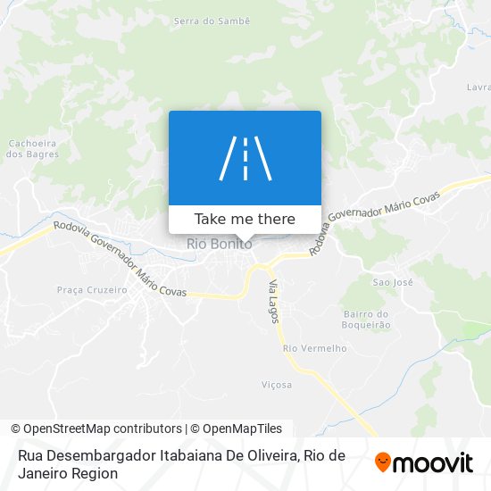 Mapa Rua Desembargador Itabaiana De Oliveira