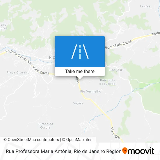 Rua Professora Maria Antônia map