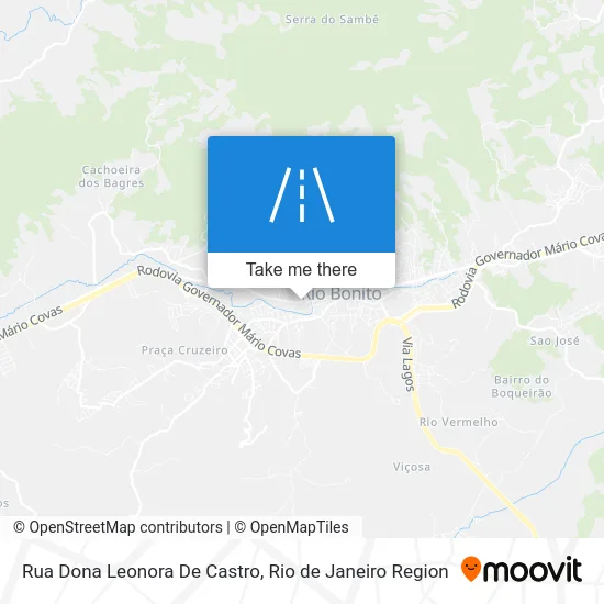 Rua Dona Leonora De Castro map