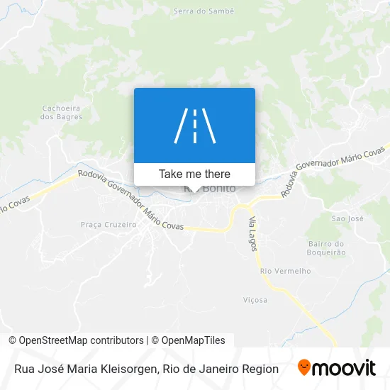 Rua José Maria Kleisorgen map