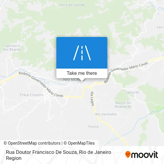 Rua Doutor Francisco De Souza map