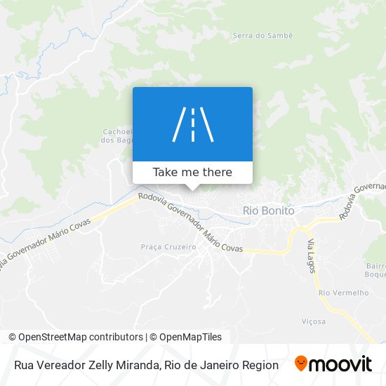 Rua Vereador Zelly Miranda map