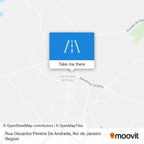 Rua Oscarino Pereira De Andrade map