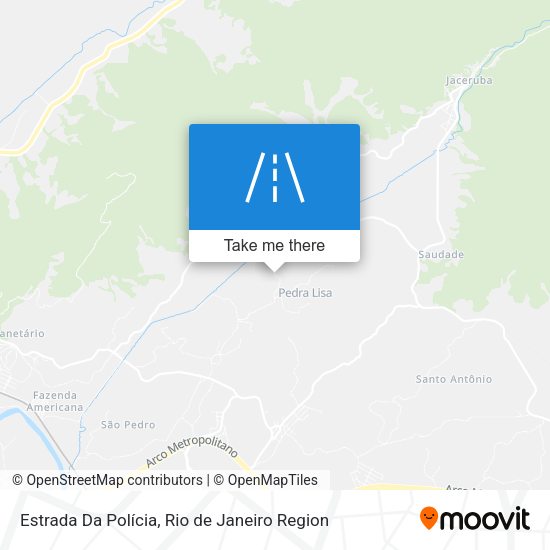 Estrada Da Polícia map