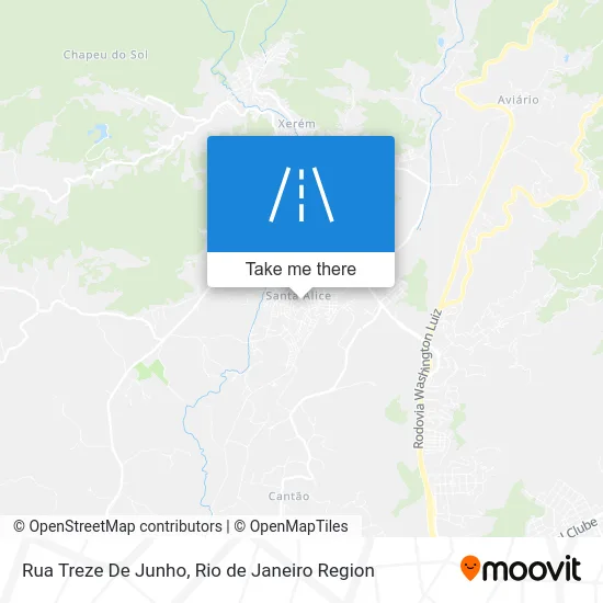 Rua Treze De Junho map