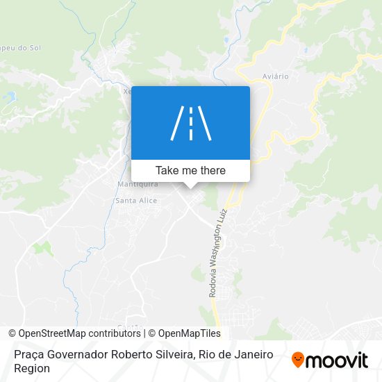 Praça Governador Roberto Silveira map