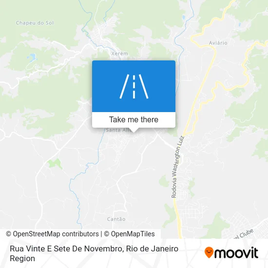 Rua Vinte E Sete De Novembro map