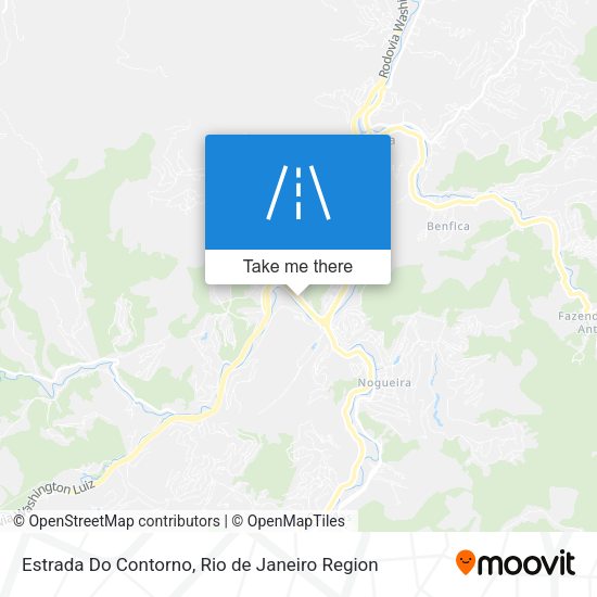 Estrada Do Contorno map
