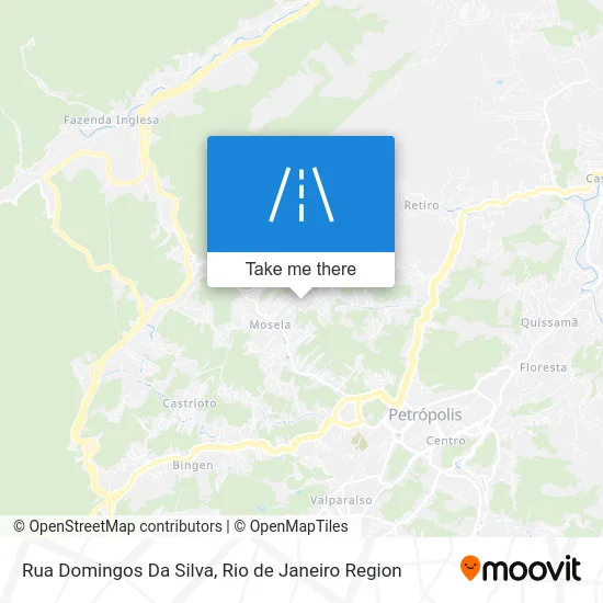 Rua Domingos Da Silva map