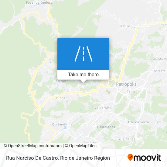 Rua Narciso De Castro map