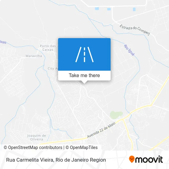 Rua Carmelita Vieira map
